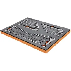 31PC STUBBY FLEX FLARE NUT WRENCH SET IN EVA TRAY