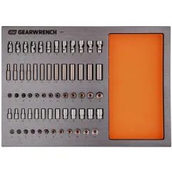 63PC 1/4 INCH DRIVE METRIC SOCKET SET IN EVA TRAY