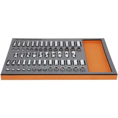 66PC 3/8 INCH DRIVE SOCKET SET IN EVA TRAY