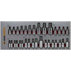 32PC HEX & TORX BIT SET IN EVA TRAY
