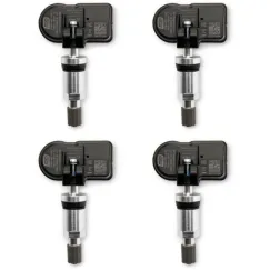 4 PACK METAL VALVE TPMS SENSOR
