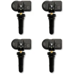 4 PACK RUBBER VALVE TPMS SENSOR