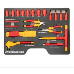 39 PIECE VDE INSULATED TOOL SET