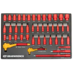 72 PIECE VDE INSULATED TOOL SET IN EVA TRAYS