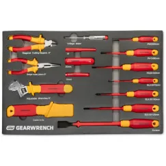 72 PIECE VDE INSULATED TOOL SET IN EVA TRAYS