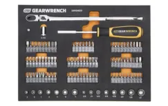 GEARWRENCH 105PC 1/4 IN DR SLIM HEAD MECHANICS TOOL SET IN EVA TRAY