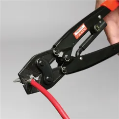 RATCHETING CRIMPING PLIERS - HIGH LEVERAGE 280MM