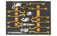 GEARWRENCH 5PC PITBULL CUSHION GRIP PLIERS SET IN EVA TRAY
