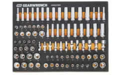 GEARWRENCH 89PC 1/4 IN DRIVE MASTER MET SOCKET SET IN EVA TRAY
