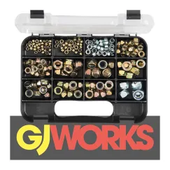 Champion GJ Grab Kit 195pc Self-Lock Nuts Metric