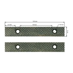 Groz Spare Jaws - GZ35402 5in / 125mm Vice (Pair)