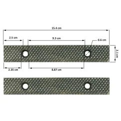 Groz Spare Jaws - GZ35403 6in / 150mm Vice (Pair)