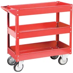 ProEquip 3-Shelf Steel Service Trolley