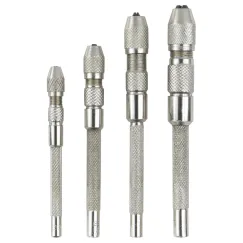 Groz 4pc Regular Pin Vice Set - 0-4.5mm