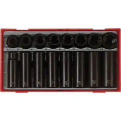 16PC 1/2IN DR. IMPACT SKT SET 13-24MM