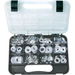 GJ GRAB KIT 740PC FLAT WASHERS METRIC & IMPERIAL. (A)