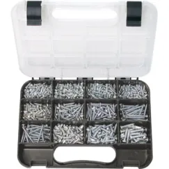 Champion GJ Grab Kit 760pc Self-Tapping Pan Head Screws Zinc