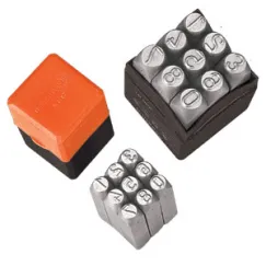 GROZ NUMBER PUNCH SET 10MM