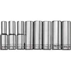 8 Piece 1/2\" Drive Deep 12 point Sockets