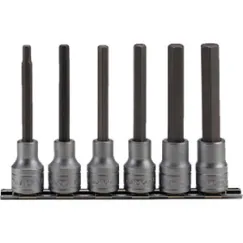 6 Piece 1/2\" Drive Hex Bit Sockets