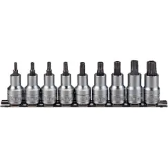 9 Piece 1/2\" Drive TPX Bit Sockets