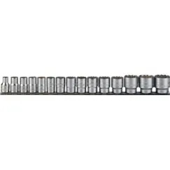 15 Piece Drive Regular AF Sockets