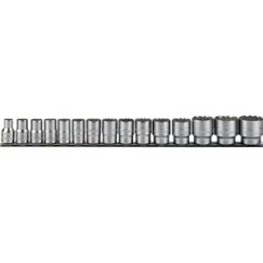 15 Piece 1/2\" Drive Regular Sockets