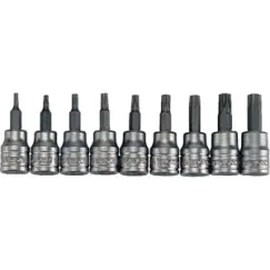 9 Piece 3/8\" Drive TPX Bit Sockets