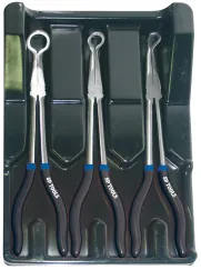 3pc Long Handle Hose Plier Set