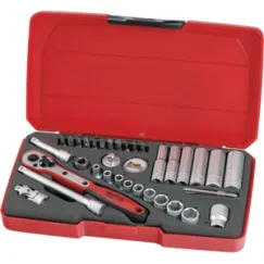 36 Piece 1/4\" Drive Socket Set