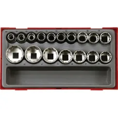 17 Piece 1/2\" Drive Socket Set (12 point)