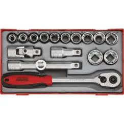 17 Piece 1/2 Drive Socket Set (12 point)