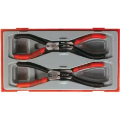 4PC MEGA BITE 5IN SNAP RING PLIER SET