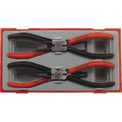 4PC MEGA BITE 7IN SNAP RING PLIER SET