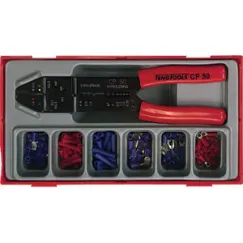 121PC CRIMPING SET W/TERMINALS