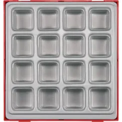 EMPTY COMPARTMENT DOUBLE TC-TRAY (16 SPACE)
