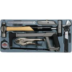 9PC GENERAL HAND TOOL KIT (BP)-PS TRAY