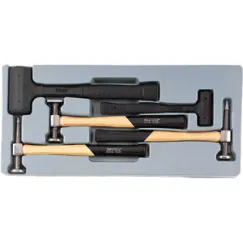 5PC AUTO BODY HAMMER SET-PS TRAY