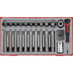 23 Piece 1/2\" Drive TX Bit Socket Set