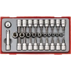 30 Piece 3/8\" Drive TX/TPX/TXE Socket Set