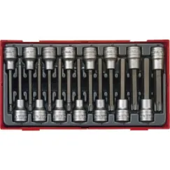 15 Piece 1/2\" Drive Hex & TX Bit Socket Set