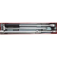 4PC 3/4IN DR. SKT ACCESSORIES SET W/SECURITY LOCK