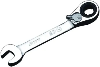 15° Metric/ROE Reversible Stubby Geardrive Wrench/Spanners