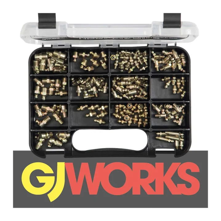 Champion GJ Grab Kit 144pc mm/sae Grease Nipples