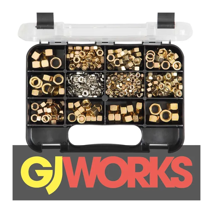 Champion GJ Grab Kit 508pc Hex Nuts UNF/UNC - GR5