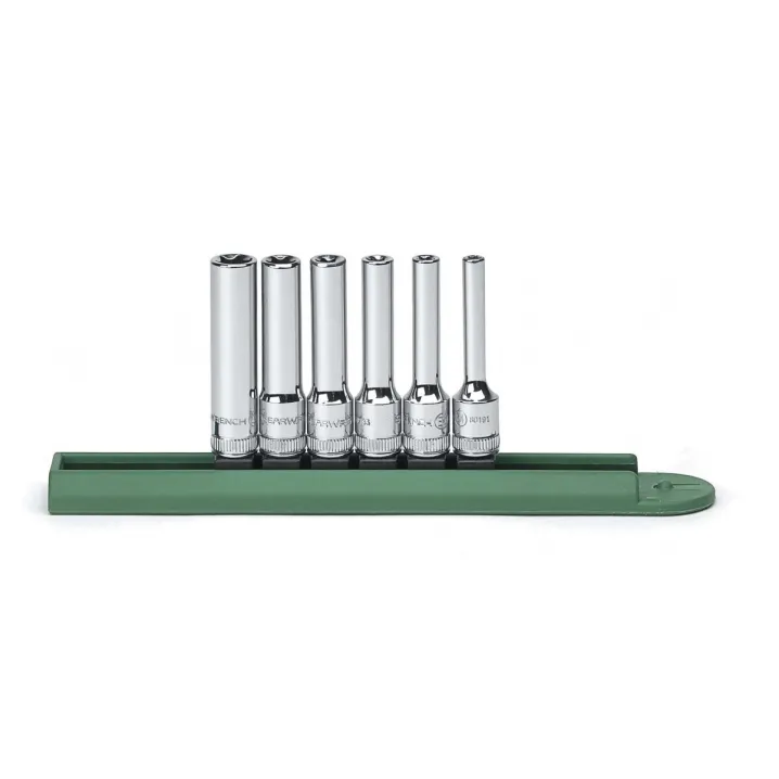 6 Pc. 1/4" Drive Deep External Torx® Socket Set