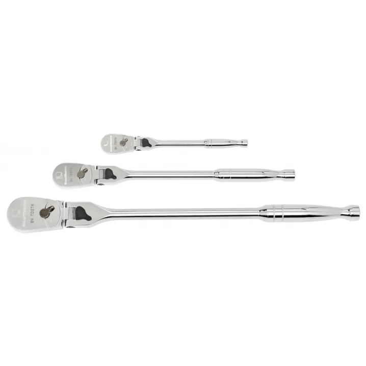 3 pc 1/4INCHINCH 3/8INCHINCH & 1/2INCHINCH dr 84t Locking