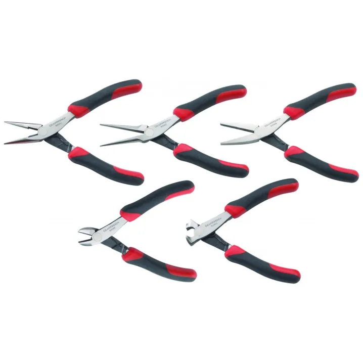 5 PC. MIXED MINI DUAL MATERIAL PLIER SET