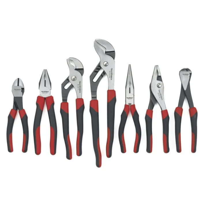7 PC. MIXED DUAL MATERIAL PLIER SET