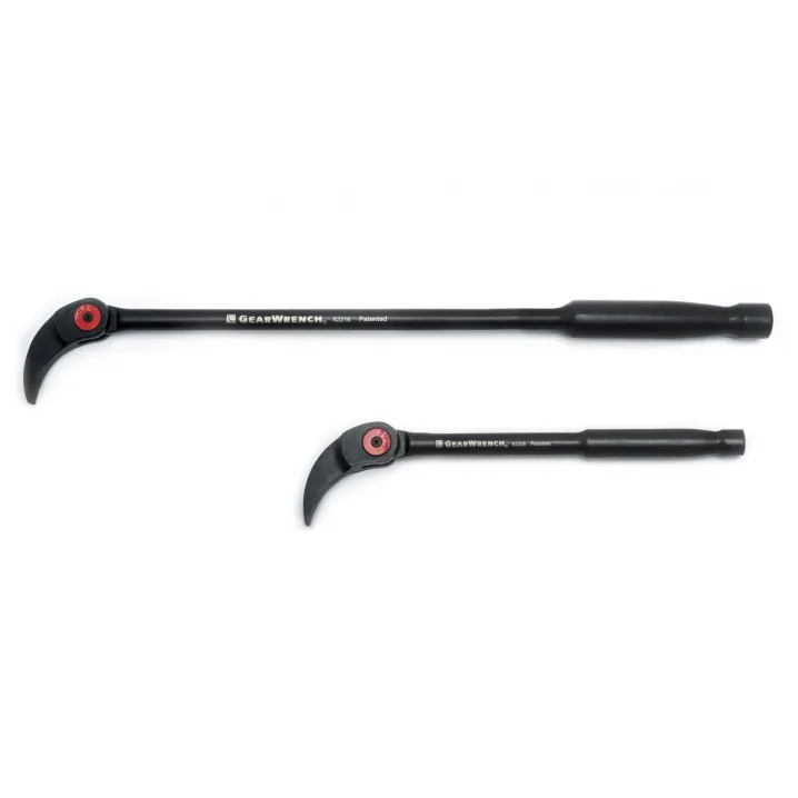 2 PC. INDEXING PRY BAR SET 8" & 16"